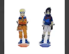 NARUTO アクリルMEGAフィギュアW ナルト&サスケ - メルカリ