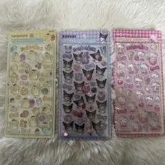 【正規品】サンリオ第二章ボンボンドロップシール　3点セット