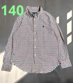 ラルフローレン RALPHLAUREN ギンガムチェックシャツ　140 キッズ