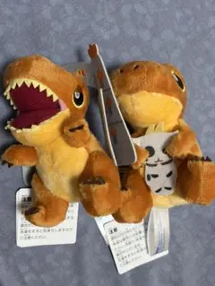 T-REX 【 ジュラシック・パーク 】 いろいろシーン マスコット 2種