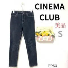 美品 【シネマクラブ】 レディース 綿 98％ ストレッチ デニム スキニー Ｍ