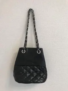 ミニチェーンバッグ　ブラック