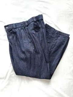 GU スーパーバギー　デニムスラックス S