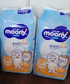 moony 女の子 ビッグ XLサイズ おむつ 44×2パック　ムーニー