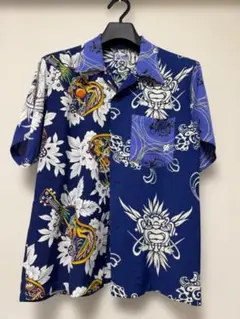 【極美品・26SS】BEAMS別注 サンサーフ クレイジー アロハシャツ [S]のサムネイル