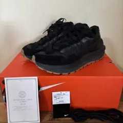 sacai × Nike VaporWaffle Black Gum 26.5