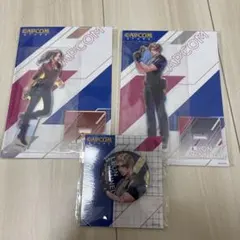 バイオハザード クレア レオン　モリガン　ホログラムアクリルスタンド 実田千聖 カプコン 実田千聖 ホログラムアクリルスタンド バイオハザード クレア