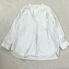 JOURNAL STANDARD スキッパーシャツ 長袖 ホワイト F （a3のサムネイル