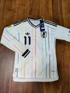 【新品未使用】adidas オーセンティック サッカー日本代表 長袖ユニフォームのサムネイル