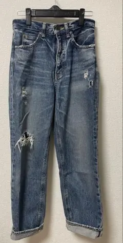 MOUSSY インディゴ ダメージデニム 24