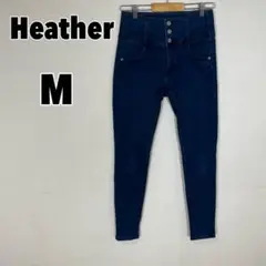 ♥Heather♥ ヘザー (M) ハイウエスト スキニーデニム ジーパン