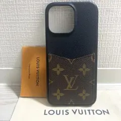 ✨極美品✨ルイヴィトン　iPhone15promaxケース　モノグラム　黒