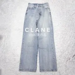 26年 極美品 CLANE SECOND DENIM PANTS 定価2.6のサムネイル