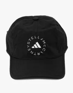 美品 アディダス ステラマッカートニー キャップ 帽子 HS3379 BLACK