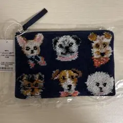 ラブラリーバイフェイラー ラブラリードギーフラットポーチ 新品未使用のサムネイル