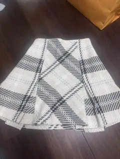 24AW ロービングチェックミニスカート snidel スナイデル