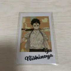 ハイキュー　西谷夕　チェキ　カード