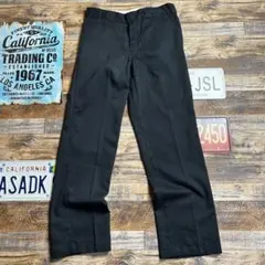 Dickies 874 ワークパンツ W32 ブラック ディッキーズ 古着
