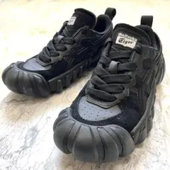 オニツカタイガー DENTIGRE LS デンティグレ 24 ブラック 人気 黒