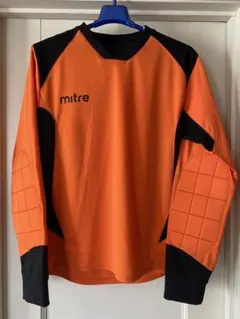 い*ん様 【お値下げ！】mitre オレンジ キーパーシャツ Lサイズ GKのサムネイル