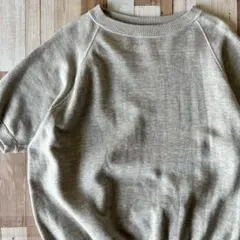 60s UNKNOWN 半袖 ヴィンテージ スウェット ワンウォッシュ 未使用のサムネイル