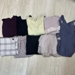 綺麗めフェミニン　秋冬服まとめ売り