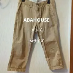 ABAHOUSE　メンズ　チノパン　 ベージュ　Mサイズ