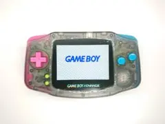ゲームボーイアドバンス IPS液晶カスタム クリアブラック×Mix