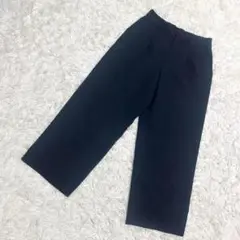 AG by aquagirl✨良品　ワイドパンツ　タック　リネン風　涼しげ（M）