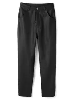 GRL レザーテーパードパンツ[gm350]