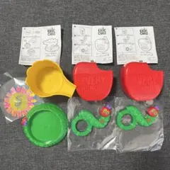 ハッピーセット　はらぺこあおむし　シャボン玉２個　ジョウロ　セット