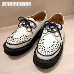 GEORGE COX ジョージコックス ラバーソール サイズ5　ホワイトのサムネイル