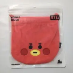 新品未開封　BT21 フェイスタイプポーチ