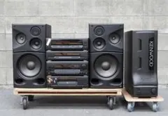 ​【ウーファーSW-9付】ケンウッド ROXY L5 バブルコンポ フルセット ウーファーSW-9付】ケンウッド ROXY L5 バブルコンポ フルセット