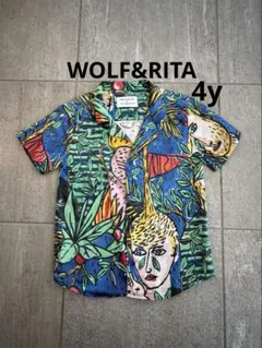 WOLF＆RITA　長袖シャツ　10y WOLF & RITA 長袖シャツ 10Y 140-146cm - メルカリ