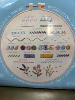 刺繍ステッチ練習キット 初心者向け