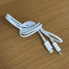 Apple 純正/USB タイプC ライトニングケーブル