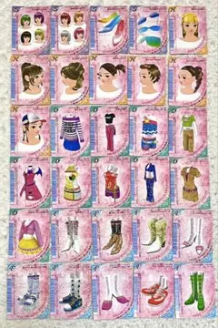 オシャレ魔女　ラブandベリー　ラブ&ベリー　カード30枚セット