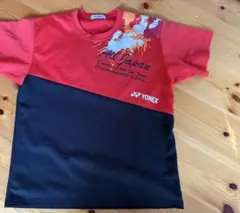 YONEX ヨネックス　グラフィックTシャツ 赤/黒　Sサイズ