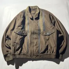 90s A-2 native design blouson jacket y2k