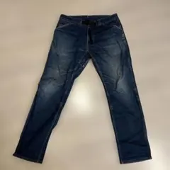 GRAMICCIダークブルー スリムフィットデニム ベルト付き