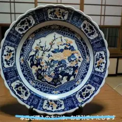九谷焼 須田菁華 飾皿 古九谷 桃樹双鳥図 青手 伊万里 - メルカリ