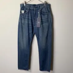 WHIZ LIMITED leather pocket denim pantsのサムネイル