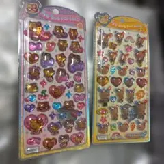 ハローキティ ウサハナ うるちゅるPOPシール 2種セット