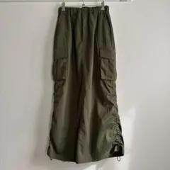 カーゴスタイル ロングスカート