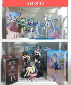 初音ミク Re:ゼロ フィギュア まとめ売り13set