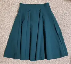 N. Natural Beauty Basic フレアスカート　グリーン　M