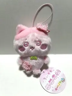 ちいかわ ぬいぱれっと さくらいろ マスコット① ハチワレ 新品 匿名配送