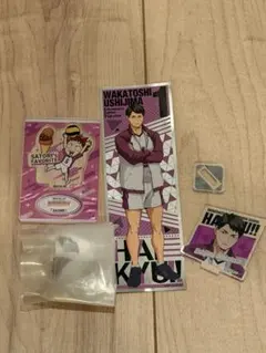 ハイキュー!! 白鳥沢 グッズセット 牛島若利 天童覚