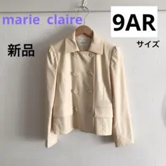 新品 マリクレール marieclaire 9号 イエロー ジャケット ブルゾン